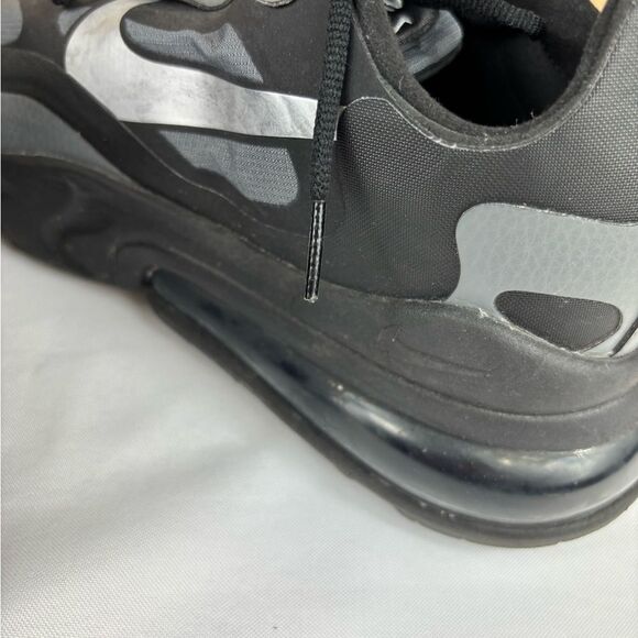 Nike Air Max 270 React Black /Dark Gray/Silver Men’s Sz 11.5 (CD2049-001) - Picture 12 of 14